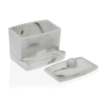 Veranstalter Versa Marmor Wattestäbchen polystyrol (6,5 x 9 x 9 cm)