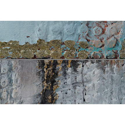 Bild DKD Home Decor Leinwand abstrakt 90 x 4 x 120 cm Moderne (2 Stück)