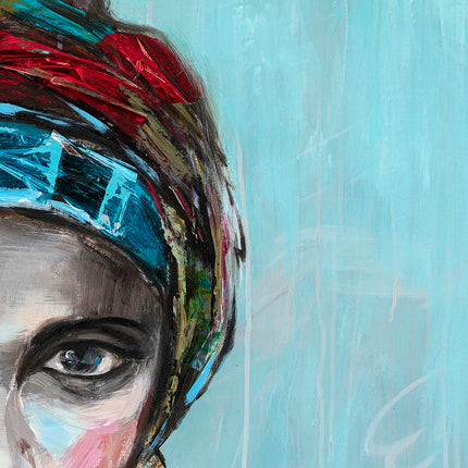 Bild DKD Home Decor 90 x 2,4 x 120 cm Kolonial Afrikanerin (2 Stück)