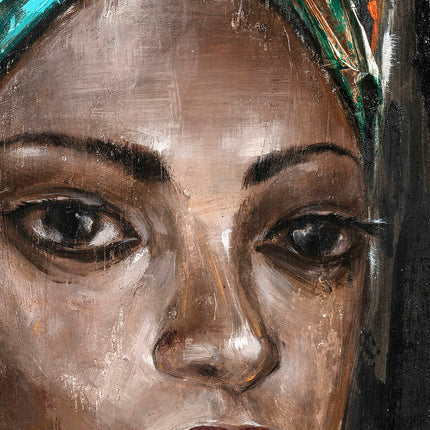 Bild DKD Home Decor 90 x 2,4 x 120 cm Kolonial Afrikanerin (2 Stück)