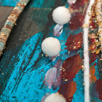 Bild DKD Home Decor 90 x 2,4 x 120 cm Kolonial Afrikanerin (2 Stück)