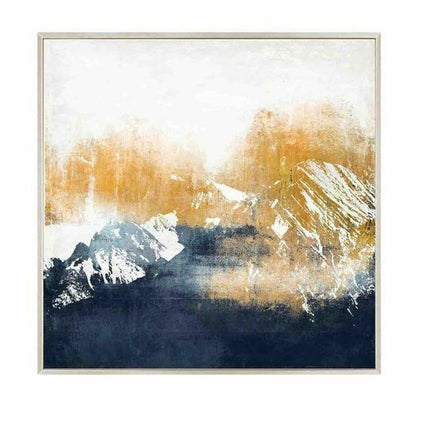 Bild DKD Home Decor abstrakt 80 x 3 x 80 cm Moderne (2 Stück)