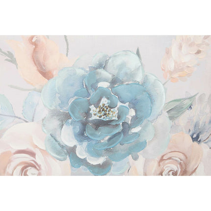 Bild DKD Home Decor 80 x 3 x 80 cm Blomster Shabby Chic (2 Stück)