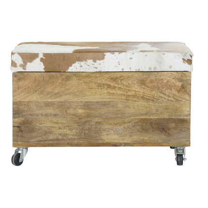 Truhe DKD Home Decor Holz Haut (70 x 35 x 45 cm)