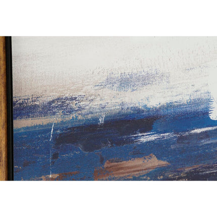 Bild DKD Home Decor abstrakt 80 x 3 x 80 cm Moderne (2 Stück)