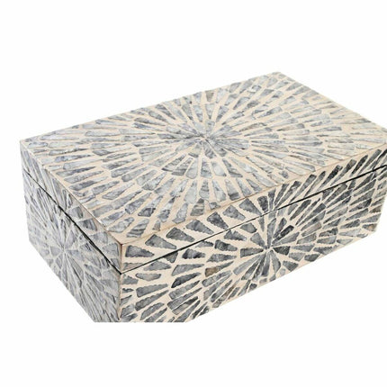 Box-Schmuckkästchen DKD Home Decor Perlmutt Moderne (36 x 20 x 13 cm)