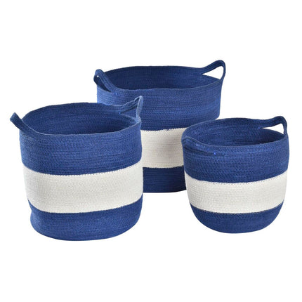 Korb-Set DKD Home Decor Jute (40 x 35 x 34 cm)