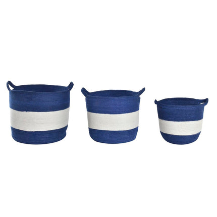 Korb-Set DKD Home Decor Jute (40 x 35 x 34 cm)