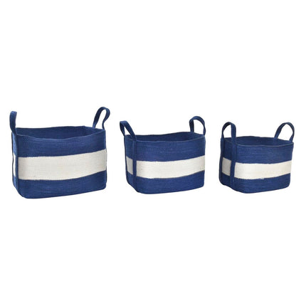 Korb-Set DKD Home Decor Jute (35 x 25 x 34 cm)