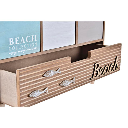 Box-Schmuckkästchen DKD Home Decor Holz Strand (34 x 14 x 24 cm)