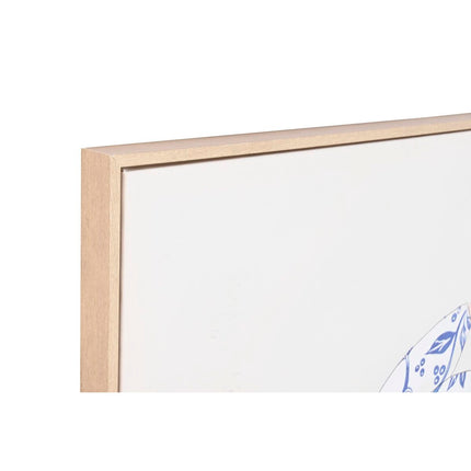 Bild DKD Home Decor 80 x 4 x 120 cm Blomster Skandinavisch (2 Stück)