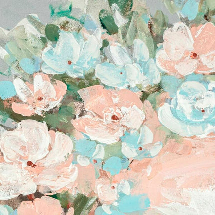 Leinwand DKD Home Decor 80 x 3,7 x 100 cm Blomster Moderne (2 Stück)