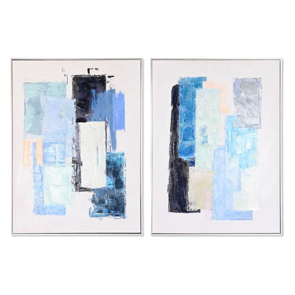 Bild DKD Home Decor 60 x 3,5 x 80 cm abstrakt 60 x 3 x 80 cm Urban (2 Stück)
