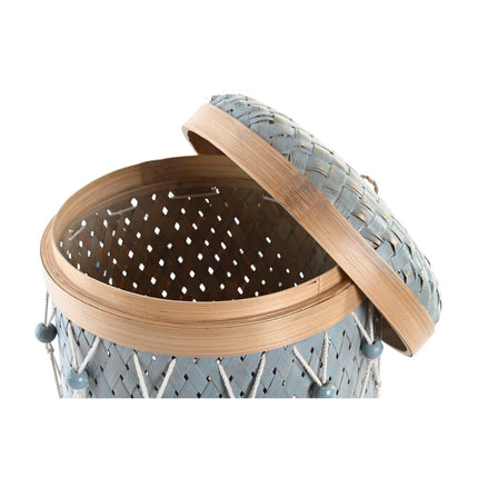 Korb-Set DKD Home Decor Baumwolle Bambus Boho (46 x 46 x 58 cm)