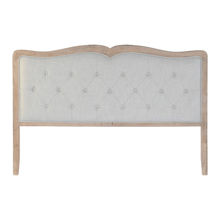 Kopfende des Betts DKD Home Decor 180 x 10 x 120 cm Hellgrau Eg