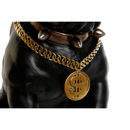 Deko-Figur Home ESPRIT Bunt Hund 30 x 22 x 35 cm (2 Stück)