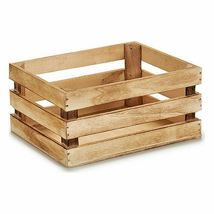Dekorative Box Braun Pappelholz 20 x 9 x 13 cm (48 Stück)