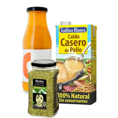 Gewürze, Brühen und Cremes