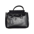 Damen Handtasche Lucca Baldi WBL210836-BLACK Schwarz (33 x 30 x 13 cm)