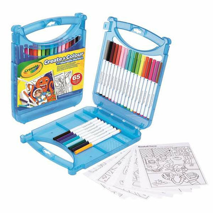 Marker-Set Crayola Waschbar 65 Stücke