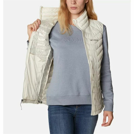 Damenweste Columbia Beige