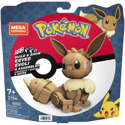Figur mit Gelenken Mega Construx  Eevee Medium + 7 Jahre 215 Stücke