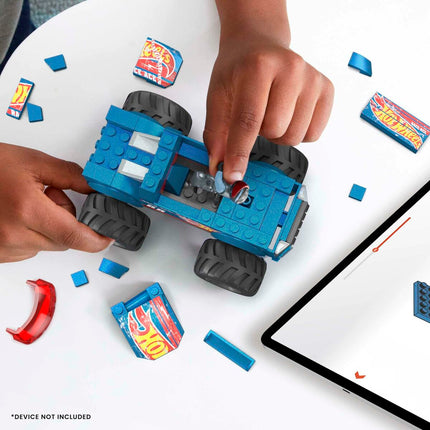 Baukasten Hot Wheels Mega Construx - V8 Bomber Truck 80 Stücke