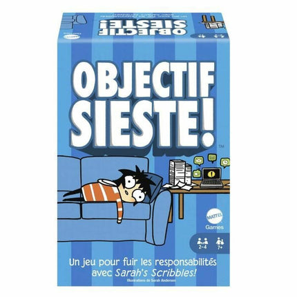 Lernspiel Mattel Objectif Sieste! Bunt