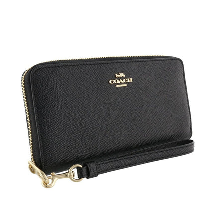 Geldbeutel Coach C3441-IMBLK Schwarz Haut 19 x 10 cm