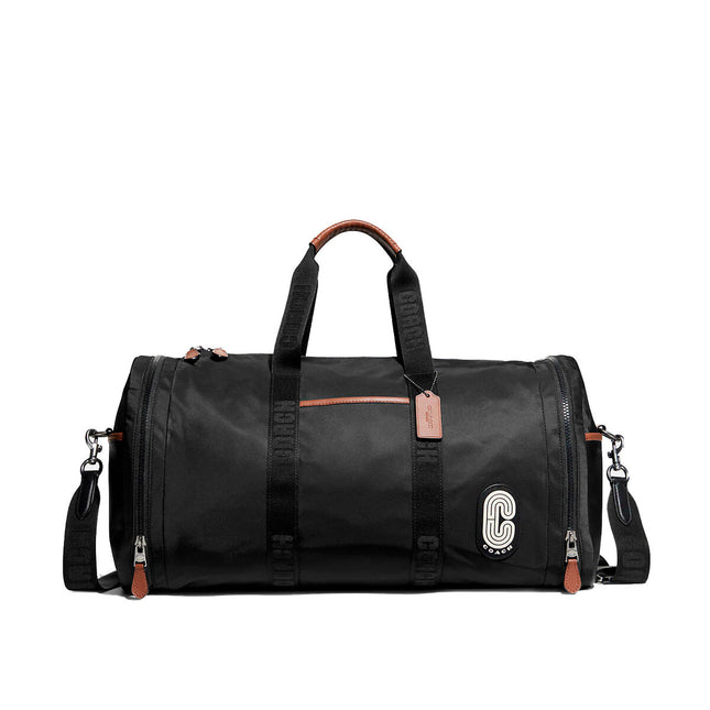 Lässiger Rucksack Coach C9835-QB-BK Schwarz 50,2 x 23,5 x 27,3 cm