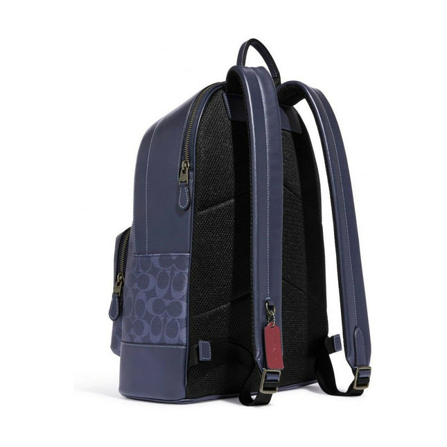 Lässiger Rucksack Coach CB909-QBOIZ 42 x 32 x 15 cm Blau