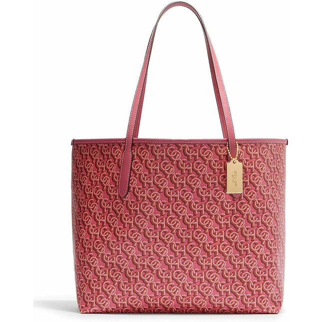 Damen Handtasche Coach CF342-IMROU Rosa 48 x 28 x 15 cm
