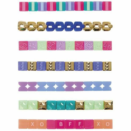 Kit zur Herstellung von Armbändern Spin Master Popstyle Papier Pappe Kunststoff 28,26 x 30,48 x 8,89 cm