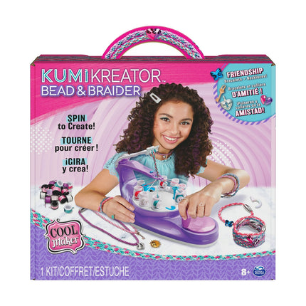 Kit zur Herstellung von Armbändern Spin Master KUMi Creator 3 in 1 Kunststoff