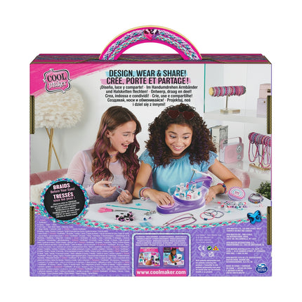 Kit zur Herstellung von Armbändern Spin Master KUMi Creator 3 in 1 Kunststoff