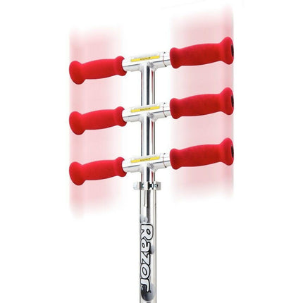 Roller  A5 Lux Razor 13073001 Blau Rot Silberfarben