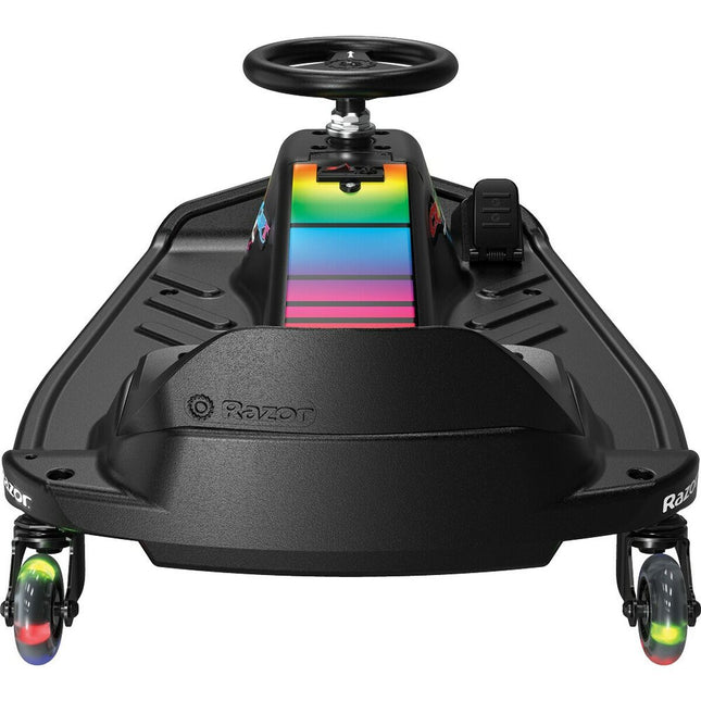 Elektroauto für Kinder Razor Razor Crazy  Schwarz