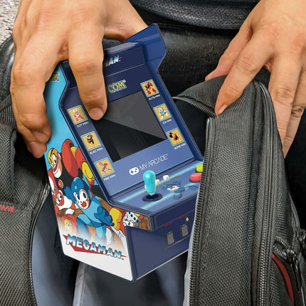 Tragbare Spielekonsole My Arcade Micro Player PRO - Megaman Retro Games Blau