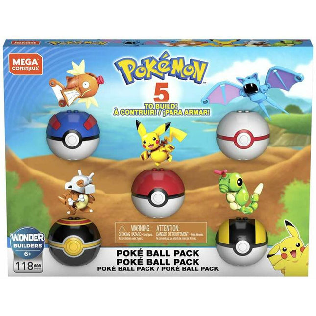 Konstruktionsspiel Pokémon Pokeballs MEGA