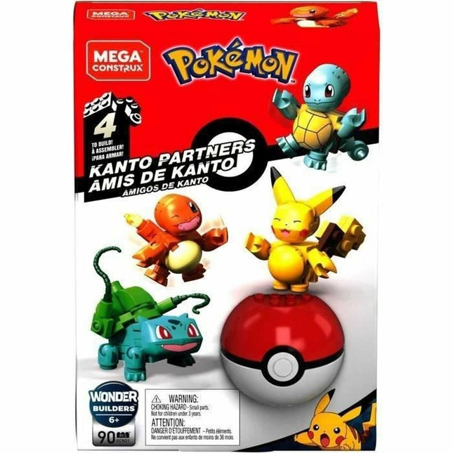 Baukasten Pokémon Mega Construx - Kanto Partners 90 Stücke
