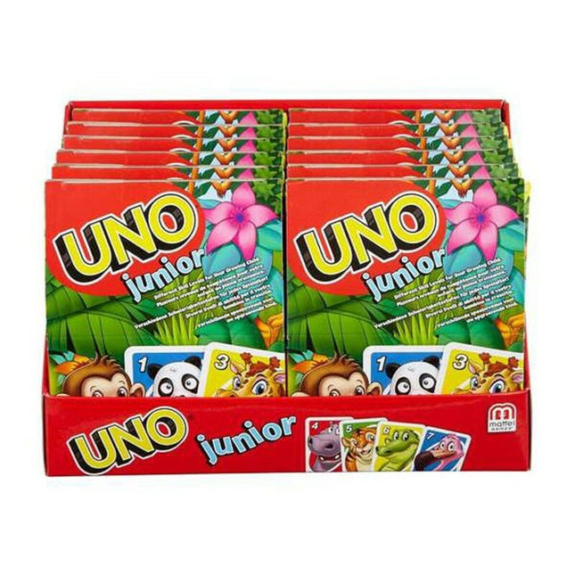 Kartenspiele Mattel UNO Junior tiere