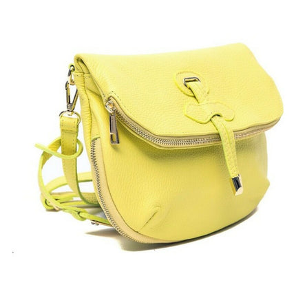 Damen Handtasche Trussardi D66TRC1016-GIALLO Haut Gelb