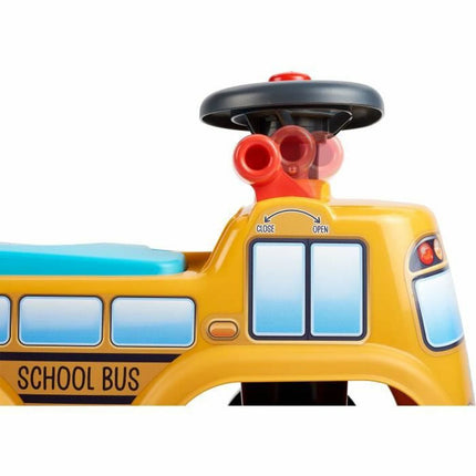 Rutschauto Falk School Bus Carrier Gelb