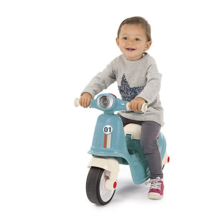 Rutschauto Smoby Scooter Blau Motorrad