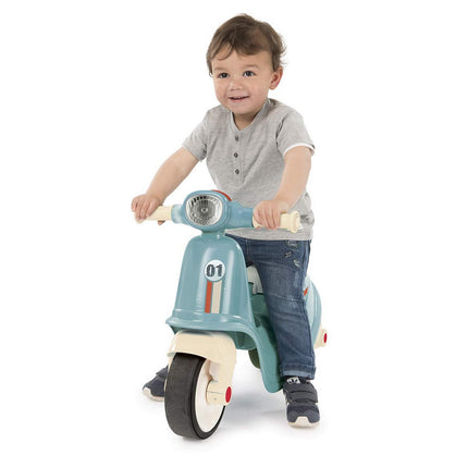 Rutschauto Smoby Scooter Blau Motorrad