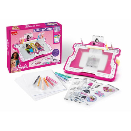 Zeichenset Maped Lumi´Board Barbie Rosa