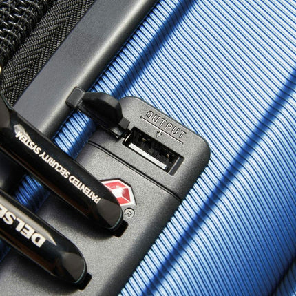 Koffer für die Kabine Delsey Shadow 5.0 Blau 55 x 25 x 35 cm