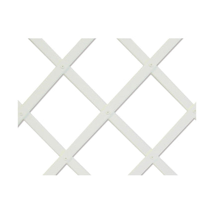 Gitter Nortene Trelliflex 1 x 2 m Weiß PVC
