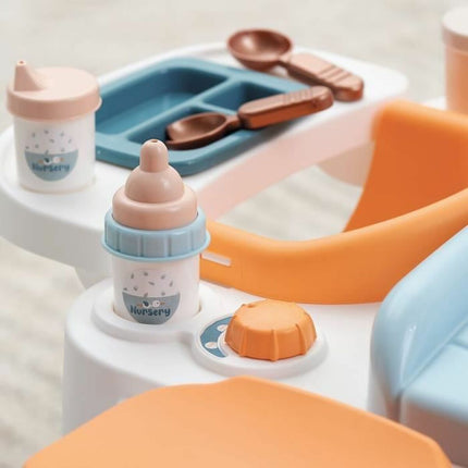 Badewannenset mit Zubehör für Babypuppe Ecoiffier