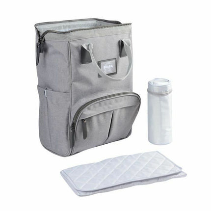 Wickeltasche Béaba Wellington Grau